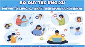 Bộ quy tắc ứng xử đối với tổ chức, cá nhân trên mạng xã hội